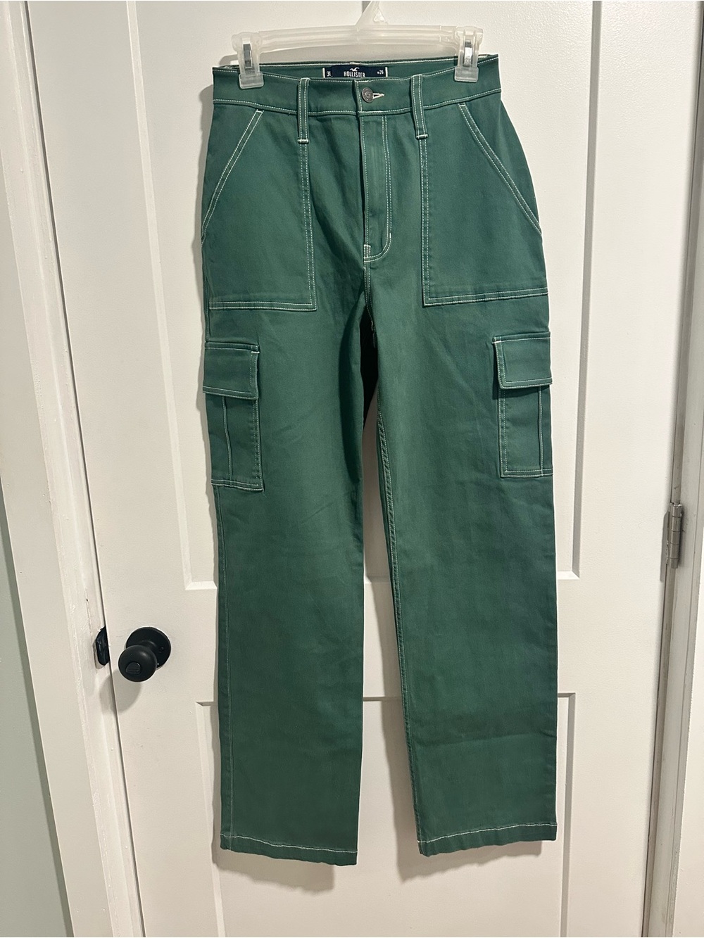 Hollister Green Dad Pants